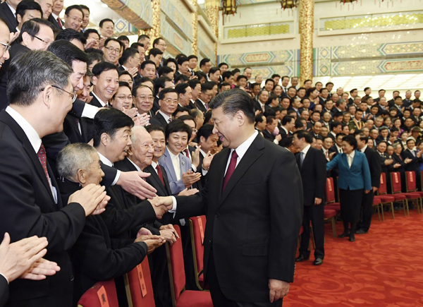 习近平会见全国精神文明建设表彰大会代表