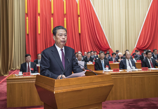 九三学社第十一次全国代表大会开幕 赵乐际代表中共中央致贺词