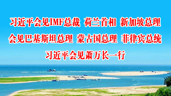 习近平会见IMF总裁、荷兰首相、新加坡总理等