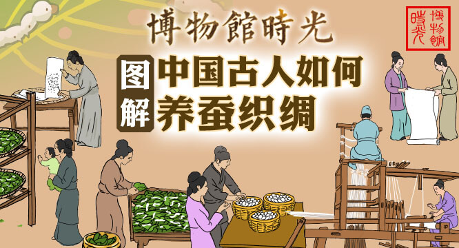 【博物馆时光】图解中国古人如何养蚕织绸