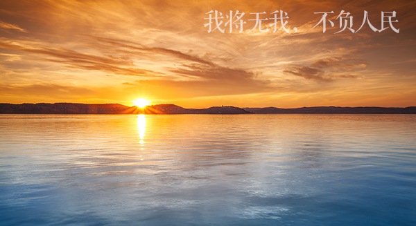 学讲话·品典故 | 我将无我，不负人民