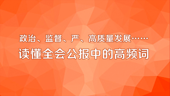读懂全会公报中的高频词