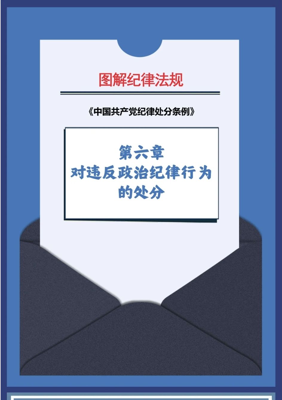 图解纪律法规丨对违反政治纪律行为的处分（第五十二条）