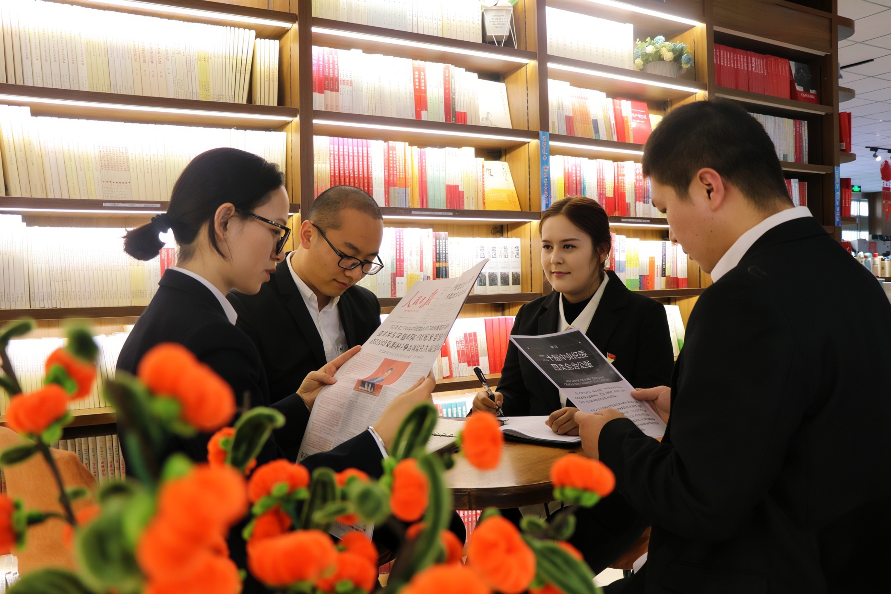 博湖县纪委监委青年理论学习小组集体读原文、悟原理，深入学习贯彻二十届中央纪委四次、自治区纪委十届五次、自治州纪委十一届五次全会精神，以学促干、以知促行，为更好履行纪检监察职责，绽放青春风采奠定坚实思想基础。（博湖县纪委监委供 郭盛男 摄）（2）.jpg