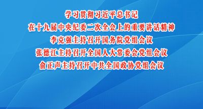 学习贯彻习近平总书记在十九届中央纪委二次全会上的重要讲话精神