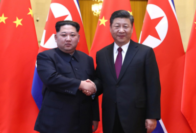 习近平同金正恩举行会谈