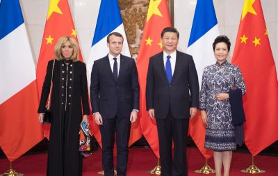 习近平会见法国总统马克龙